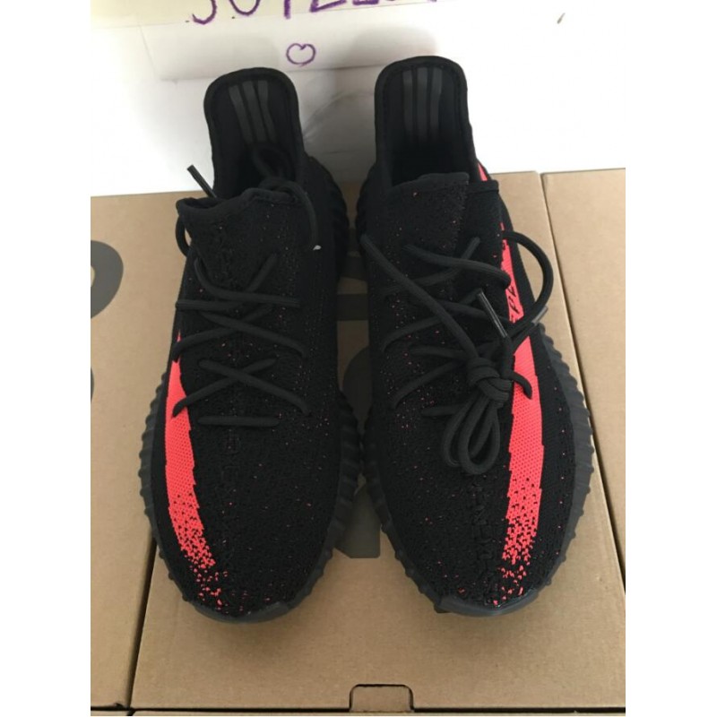 V2 Black Red Stripe 1:1